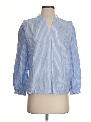 Gerard Darel 3/4 Sleeve Button-Down Shirt (view 1)