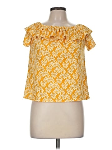 Ann Taylor LOFT Short Sleeve Blouse (view 1)