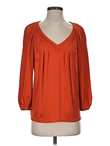 Diane von Furstenberg 3/4 Sleeve Silk Top (view 1)