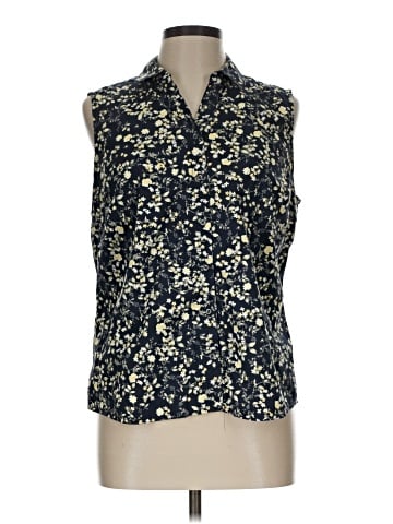 Charter Club Sleeveless Button-Down Shirt (view 1)