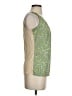 The Limited 100% Polyester Green Tank Top Size S - photo 4