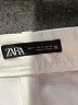 Zara Solid Ivory White Shorts Size S - photo 3