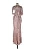 Mac Duggal 100% Polyester Pink Cocktail Dress Size 16 - photo 2
