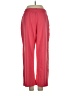 LOGO by Lori Goldstein Red Track Pants Size S - photo 2