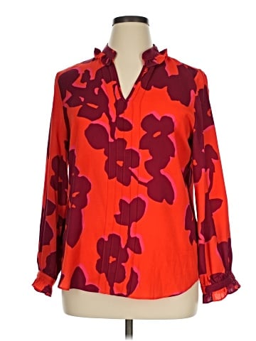 IMNYC Isaac Mizrahi Long Sleeve Polo (view 1)