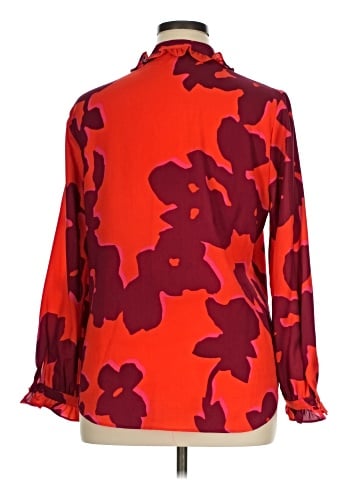 IMNYC Isaac Mizrahi Long Sleeve Polo (view 2)