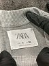 Zara Solid Silver Turtleneck Sweater Size 9 - photo 3