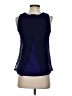 Alfani Blue Sleeveless Blouse Size S (petite) - photo 2