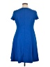 Alyx Solid Blue Casual Dress Size 16 (petite) - photo 2