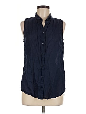 Equipment Sleeveless Button-Down Shirt (view 1)