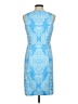 J. McLaughlin Paisley Blue Cocktail Dress Size M - photo 2