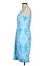 J. McLaughlin Paisley Blue Cocktail Dress Size M - photo 5