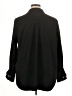 Mainstreet Blues Solid Black Long Sleeve Blouse Size 1X - photo 2