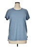 Athleta Blue Short Sleeve T-Shirt Size XL (tall) - photo 1