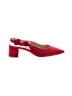 Crown & Ivy Color Block Red Heels Size 8 - photo 1