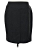 Ellen Tracy Solid Gray Casual Skirt Size M - photo 2