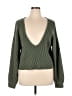 Lunya Green Pullover Sweater Size M - photo 1