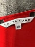 Trina Turk 100% Nylon Red Cocktail Dress Size 10 - photo 7