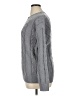 Chartou 100% Polyester Solid Gray Pullover Sweater Size XL - photo 5