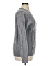 Chartou 100% Polyester Solid Gray Pullover Sweater Size XL - photo 4