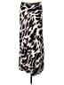 Conditions Apply Animal Print Silver Casual Skirt Size L - photo 1