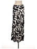 Conditions Apply Animal Print Silver Casual Skirt Size L - photo 2