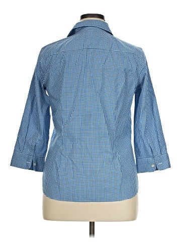 Charter Club 3/4 Sleeve Button-Down Shirt (view 2)