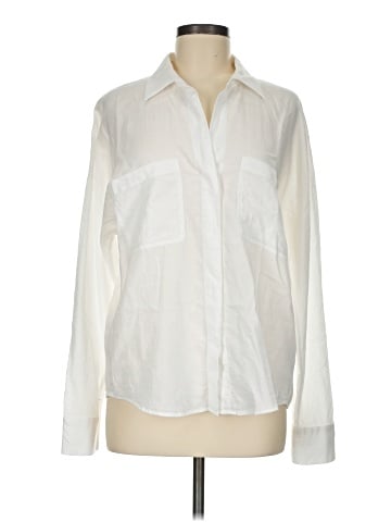 Vince. Long Sleeve Button-Down Shirt (view 1)