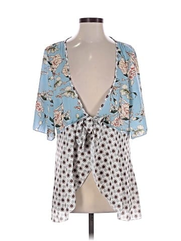 Blue Bird Short Sleeve Blouse (view 1)