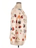 Unbranded 100% Polyester Floral Ivory Pullover Sweater Size XL - photo 4
