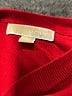 MICHAEL Michael Kors Plaid Red Pullover Sweater Size S - photo 7