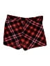 Maurices 100% Polyester Plaid Red Shorts Size 2X - photo 2