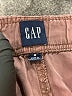 Gap 100% Lyocell Brown Burgundy Cargo Pants Size M - photo 7