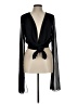 Fashion Nova 100% Polyester Black Long Sleeve Blouse Size L - photo 1