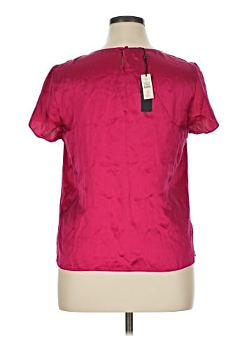 Talbots Short Sleeve Silk Top (view 2)