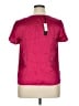 Talbots 100% Silk Pink Short Sleeve Silk Top Size 14 Petite - photo 2