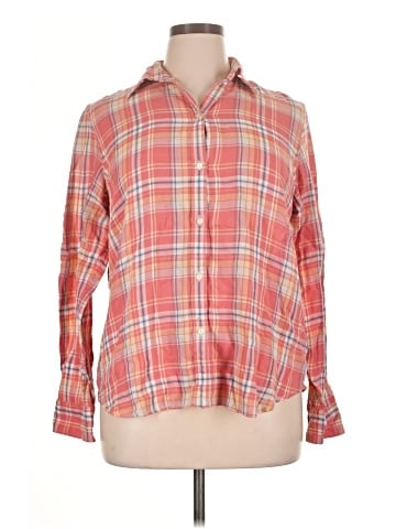 Lauren Jeans Co. Long Sleeve Button-Down Shirt (view 1)