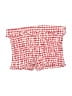 Shein Checkered-gingham Red Shorts Size M - photo 1