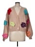 Assorted Brands 100% Acrylic Tan Cardigan Size Med - Lg - photo 1