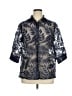 TanJay Blue Short Sleeve Button-Down Shirt Size 14 - photo 1