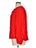 J.Crew 100% Viscose Red Long Sleeve Blouse Size XL - photo 5