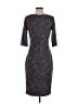 Peruvian Connection 100% Rayon Paisley Blue Cocktail Dress Size S - photo 2