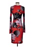 Jonathan Saunders Graphic Red Cocktail Dress Size S - photo 2