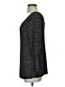 Alice + Olivia Metallic Black Pullover Sweater Size S - photo 5
