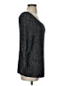 Alice + Olivia Metallic Black Pullover Sweater Size S - photo 4