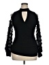 Venus Black Long Sleeve Blouse Size XL - photo 1
