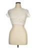 Torrid Ivory Short Sleeve Top Size 1X Plus (1) - photo 1