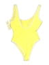 No Boundaries Graphic Yellow One Piece Swimsuit Size M - photo 2