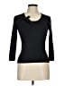 URCHIN Black 3/4 Sleeve Top Size M - photo 1