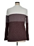Pink Clover Color Block Burgundy Pullover Sweater Size XL - photo 2